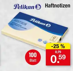 Zimmermann Pelikan haftnotizen Angebot
