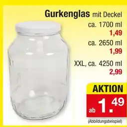 Zimmermann Gurkenglas mit deckel Angebot