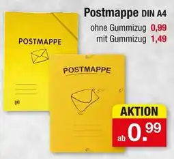Zimmermann Postmappe din a4 ohne gummizug Angebot