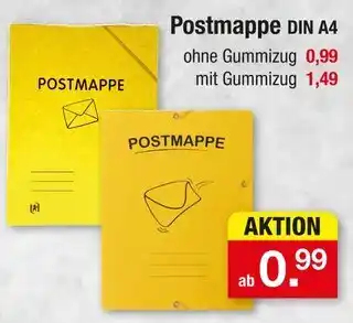 Zimmermann Postmappe din a4 ohne gummizug Angebot