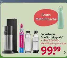 Rossmann Sodastream duo vorteilspack Angebot
