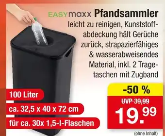 Zimmermann Easymaxx pfandsammler Angebot