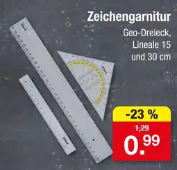 Zimmermann Zeichengarnitur Angebot
