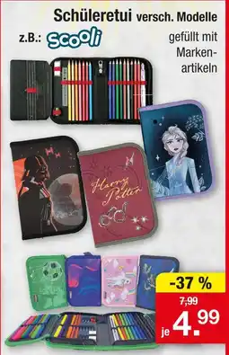 Zimmermann Scooli schüleretui darth vader Angebot