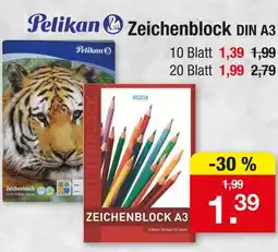 Zimmermann Pelikan zeichenblock din a3 Angebot