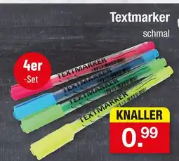 Zimmermann Textmarker schmal Angebot