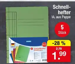 Zimmermann Stylex schnellhefter Angebot