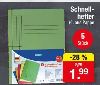 Zimmermann Stylex schnellhefter Angebot