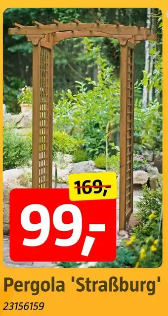 Bauhaus Pergola 'straßburg' Angebot