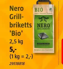 Bauhaus Nero grillbriketts 'bio' Angebot
