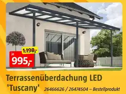 Bauhaus Terrassenüberdachung led 'tuscany' Angebot