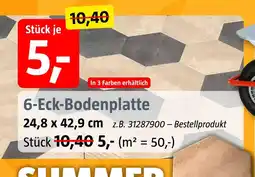 Bauhaus 6-eck-bodenplatte Angebot