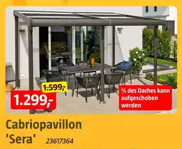 Bauhaus Cabriopavillon 'sera' Angebot