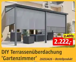 Bauhaus Diy terrassenüberdachung 'gartenzimmer' Angebot