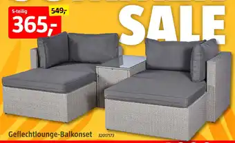 Bauhaus Geflechtlounge-balkonset 32017173 Angebot