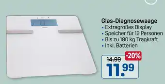 Rossmann Glas-diagnosewaage Angebot