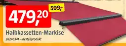 Bauhaus Halbkassetten-markise Angebot
