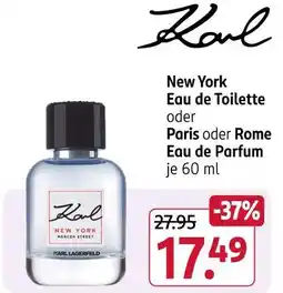 Rossmann Karl lagerfeld new york eau de toilette Angebot