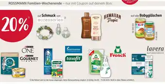 Rossmann Purina purina one bifensis adult Angebot
