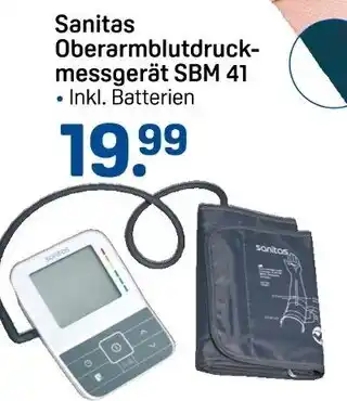 Rossmann Sanitas oberarmblutdruckmessgerät sbm 41 Angebot