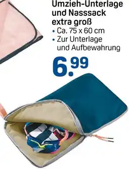 Rossmann Umzieh-unterlage und nasssack extra groß Angebot