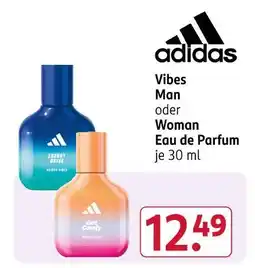 Rossmann Adidas vibes man eau de parfum Angebot