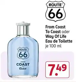 Rossmann Route 66 from coast to coast eau de toilette Angebot