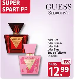 Rossmann Guess seductive red eau de toilette Angebot