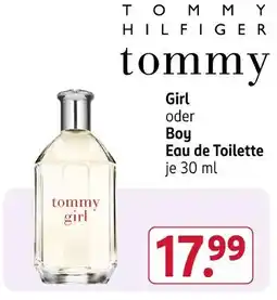 Rossmann Tommy hilfiger tommy girl eau de toilette Angebot