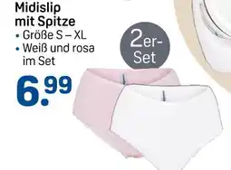 Rossmann Midislip mit spitze Angebot