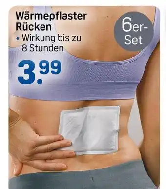 Rossmann Wärmepflaster rücken Angebot
