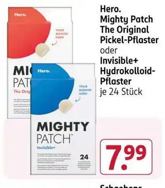 Rossmann Hero mighty patch the original pickel-pflaster Angebot