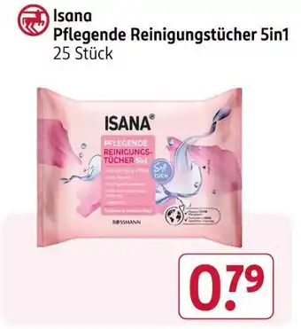 Rossmann Isana pflegende reinigungstücher 5in1 Angebot