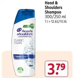 Rossmann Head & shoulders shampoo classic clean Angebot