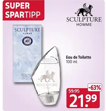 Rossmann Sculpture homme eau de toilette Angebot