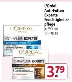 Rossmann L'oréal anti-falten experte feuchtigkeitspflege Angebot