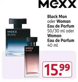 Rossmann Mexx black man eau de parfum Angebot