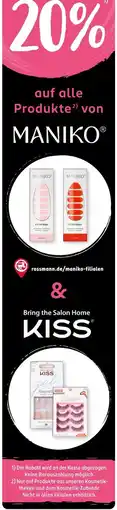 Rossmann Maniko uv gel strips - creamy rose Angebot