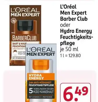 Rossmann L'oréal men expert barber club Angebot