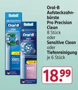 Rossmann Oral-b pro precision clean Angebot