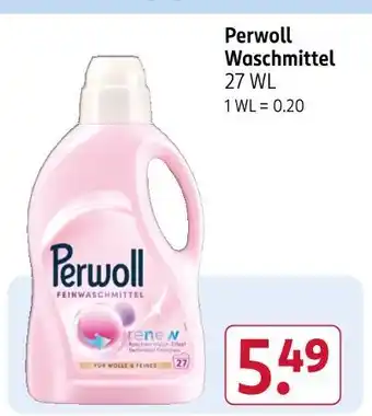 Rossmann Perwoll waschmittel Angebot