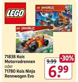 Rossmann Lego 71838 kais motorradrennen Angebot