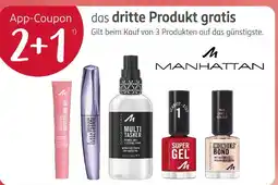 Rossmann Manhattan app-coupon 2+1 Angebot