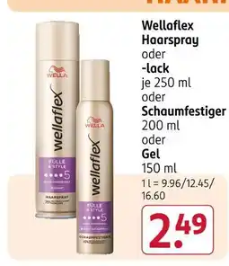 Rossmann Wella wellaflex haarspray Angebot