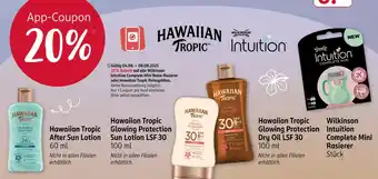 Rossmann Hawaiian tropic after sun lotion Angebot