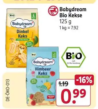 Rossmann Babydream dinkel keks Angebot