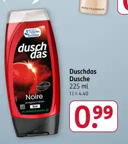Rossmann Duschdas dusche noire Angebot