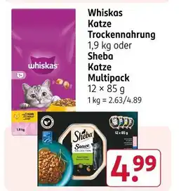 Rossmann Whiskas katze trockenahrung Angebot