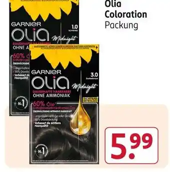 Rossmann Garnier olia coloration 1.0 schwarz Angebot