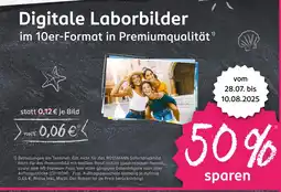 Rossmann Digitale laborbilder im 10er-format in premiumqualität Angebot